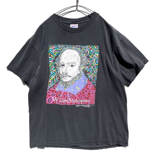 Shakespeare [William Shakespeare] Vintage Print T-shirt [1990s-] Vintage T-Shirt
