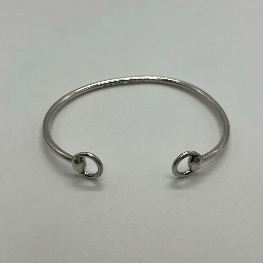 グッチ GUCCI ホースビット バングル SV925 メキシコ製 ヴィンテージ