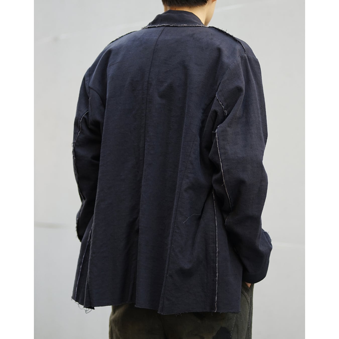 Professor.E ](プロフェッサーイー) 25FW-PE-FM-19 Frayed Blazer