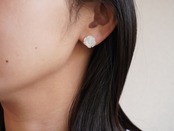 【 WAVE 】shell ROSE pierce (medium)