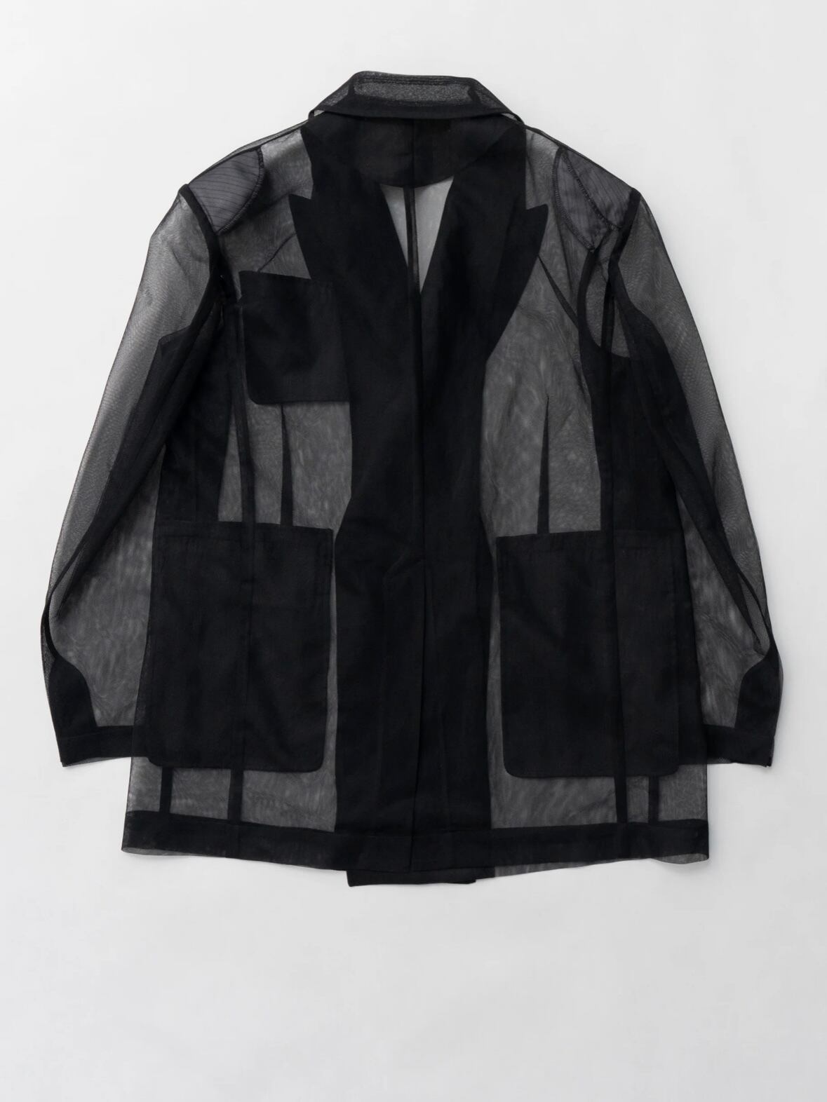 ジャケット・アウター PRANK PROJECT Bonded Tulle Jacket PRANK PROJECT(プランク プロジェクト)｜ダブルレイヤーチュール