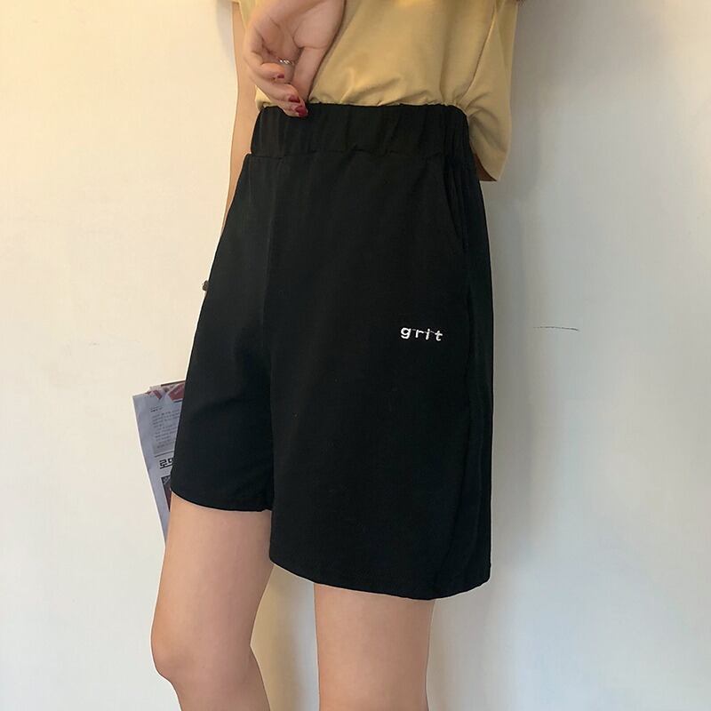 スプリングオータムブラックパンツ 薄手ルーズカジュアル 春物 秋物 YY-ファッション23777422566