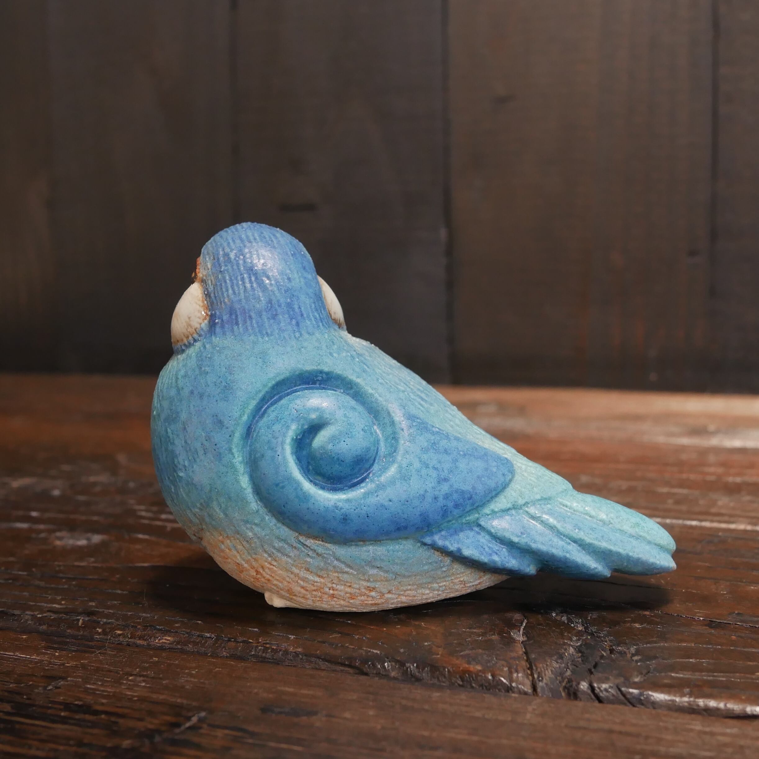 青色の文鳥 no.14 | Haneco