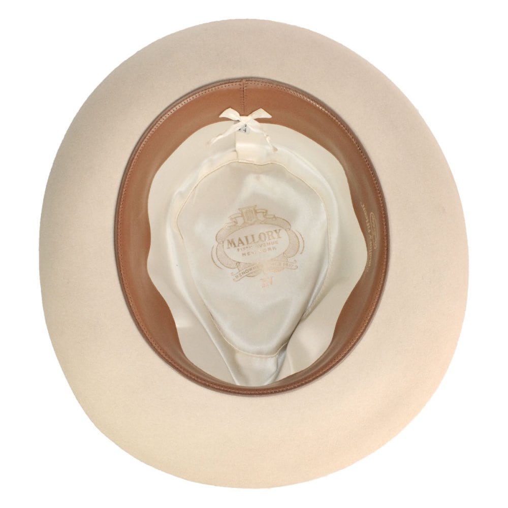 Mallory Vintage Fedora Hat [Early 1950s-] [MALLORY FIFTEEN] 7 1/4