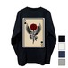 [GMTB] Long T-shirt ACE OF SPADES, Rose and Wing (2025AW02)