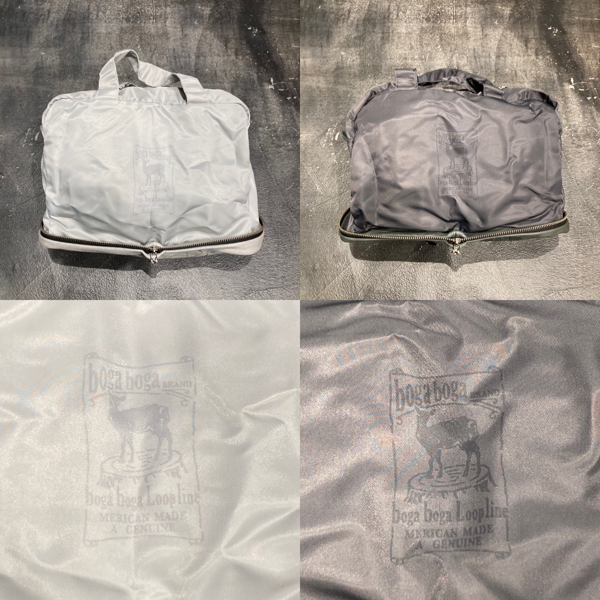 Potentiality BOSTON TOTE Deerskin Recycle Nylon / S | boga boga