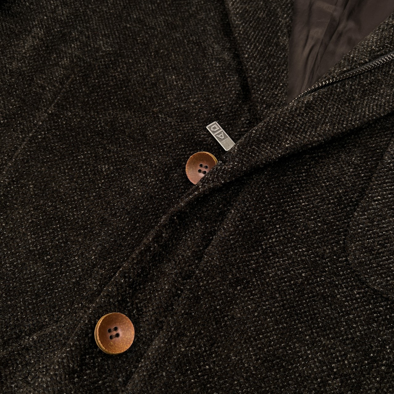 ADOLFO DOMINGUEZ アドルフォドミンゲス テーラード風 ベロア調 ジャケット サイズ 50 /ジップアップ&ボタン/メンズ