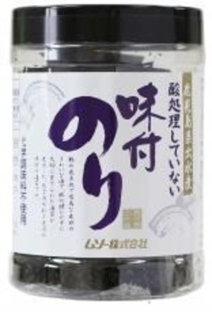 酸処理していない味付のり 8切40枚　ムソー