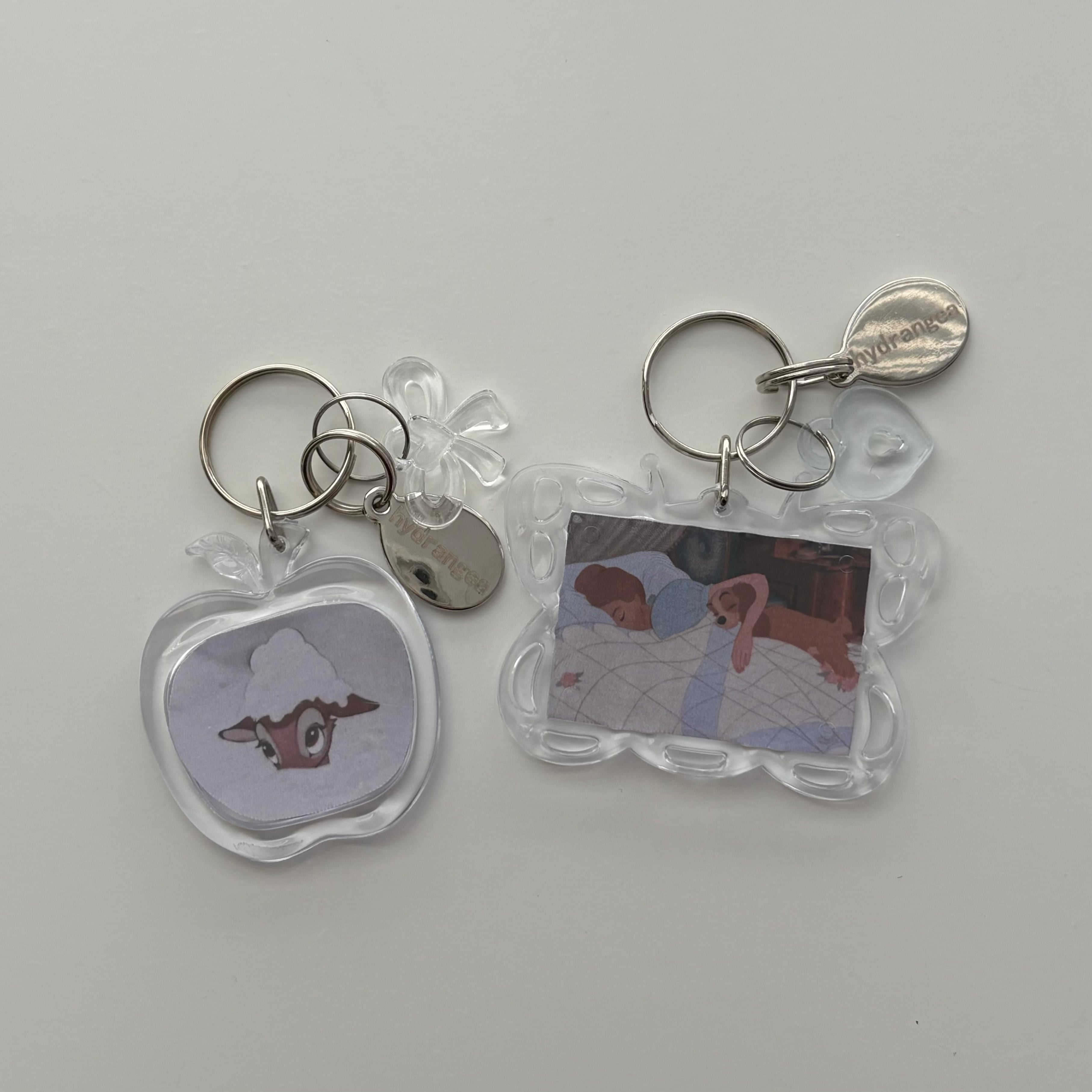 Clear Photo Charm | hydrangea
