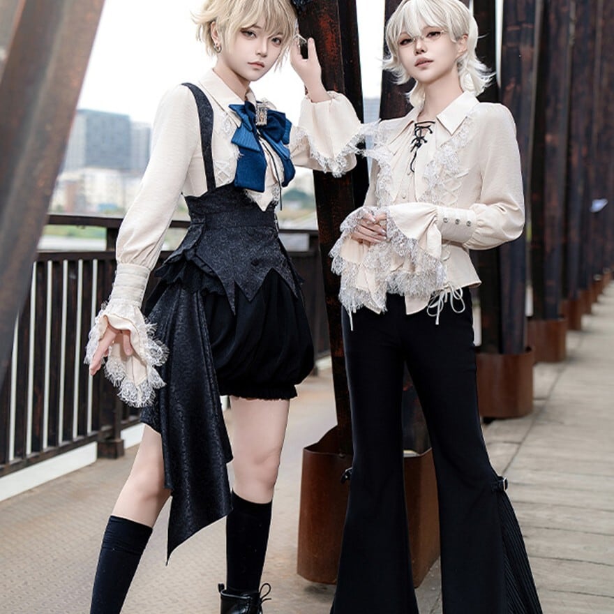 即納/ハロウィン・イベント衣装 王子系 かぼちゃパンツ Lサイズ 少年