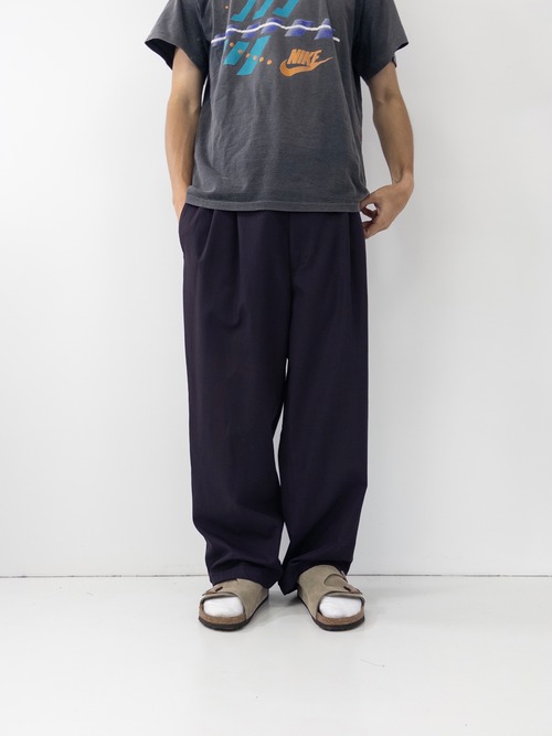 Wide slacks purple