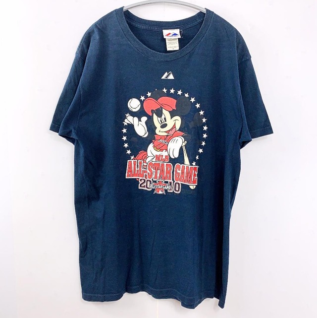 Majestic Disney ディズニー ミッキー Tシャツ 野球 コラボ Reuse Store C S