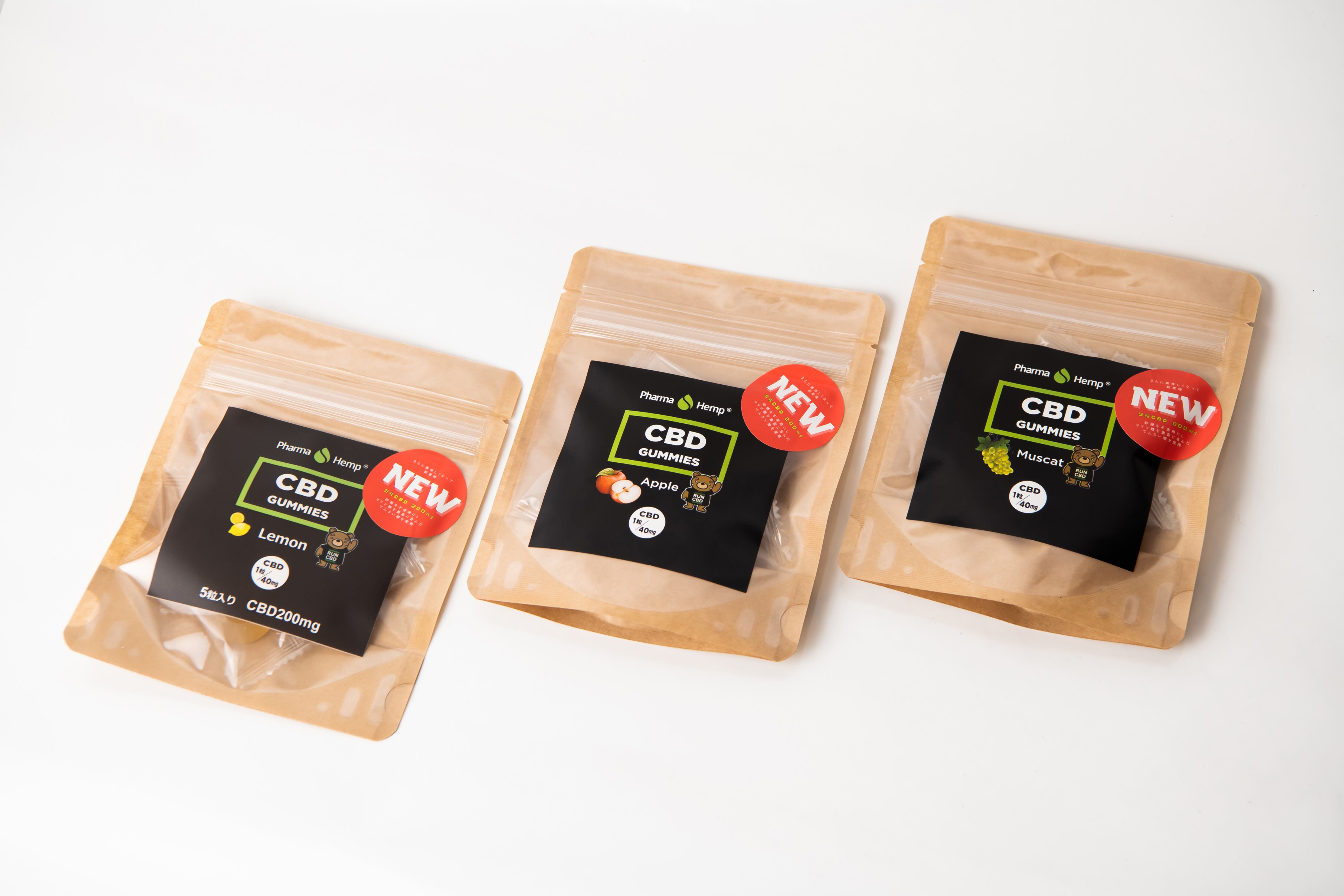 新品 CBD グミ ファーマヘンプ やぼったく CBDグミ 60粒 マスカット