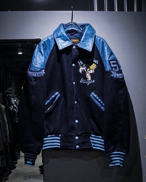【add (C) vintage】70's〜80's Good Design Vintage Stadium Jacket