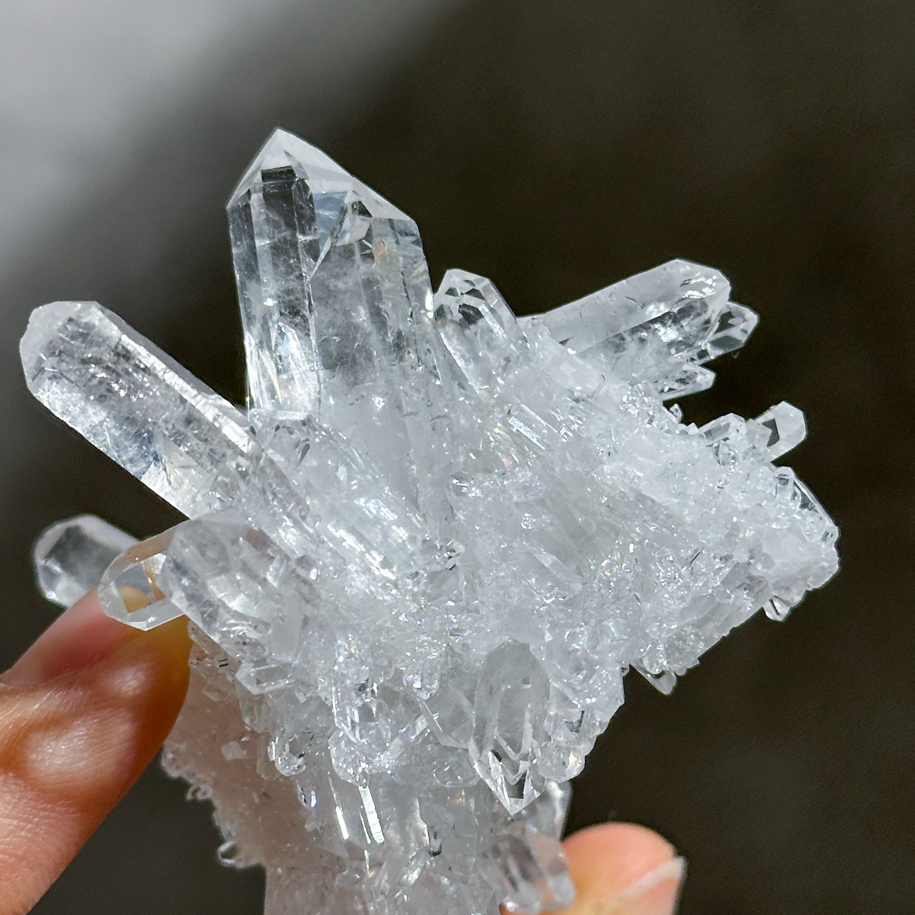 ゼッカ産水晶クリアクォーツ クラスター21◇ Clear Quartz From Zeca