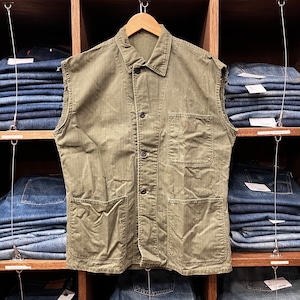 1940'S US NAVY N-3 CUTOFF VEST