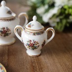 Coalport Ming Rose｜コールポート ミングローズ ミニチュア ティーセット 6点 元箱付 thumbnail 5