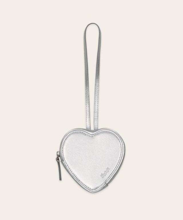 [SINOON] HEART HANDBAG (SILVER)