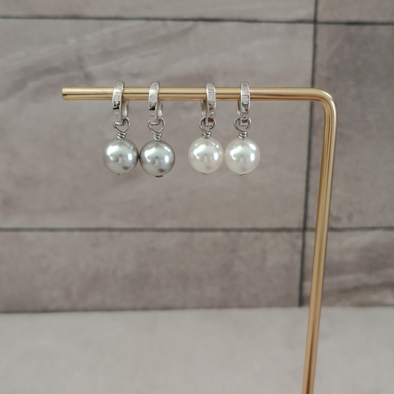 Zircon Desigin Pearl Pierce 2way