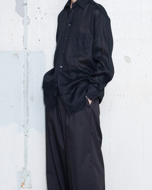 sheer cotton shirt / Made In ITALY