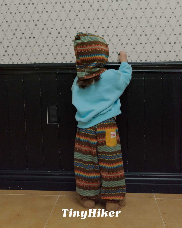 〚予約〛Nordic pattern jogger pants <kids>
