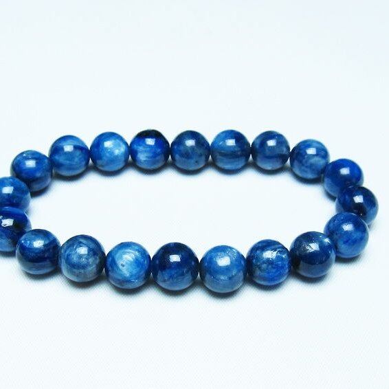 カイヤナイト ブレスレット 10mm 一点物 メール便可 [M便 1/10] 111-47989