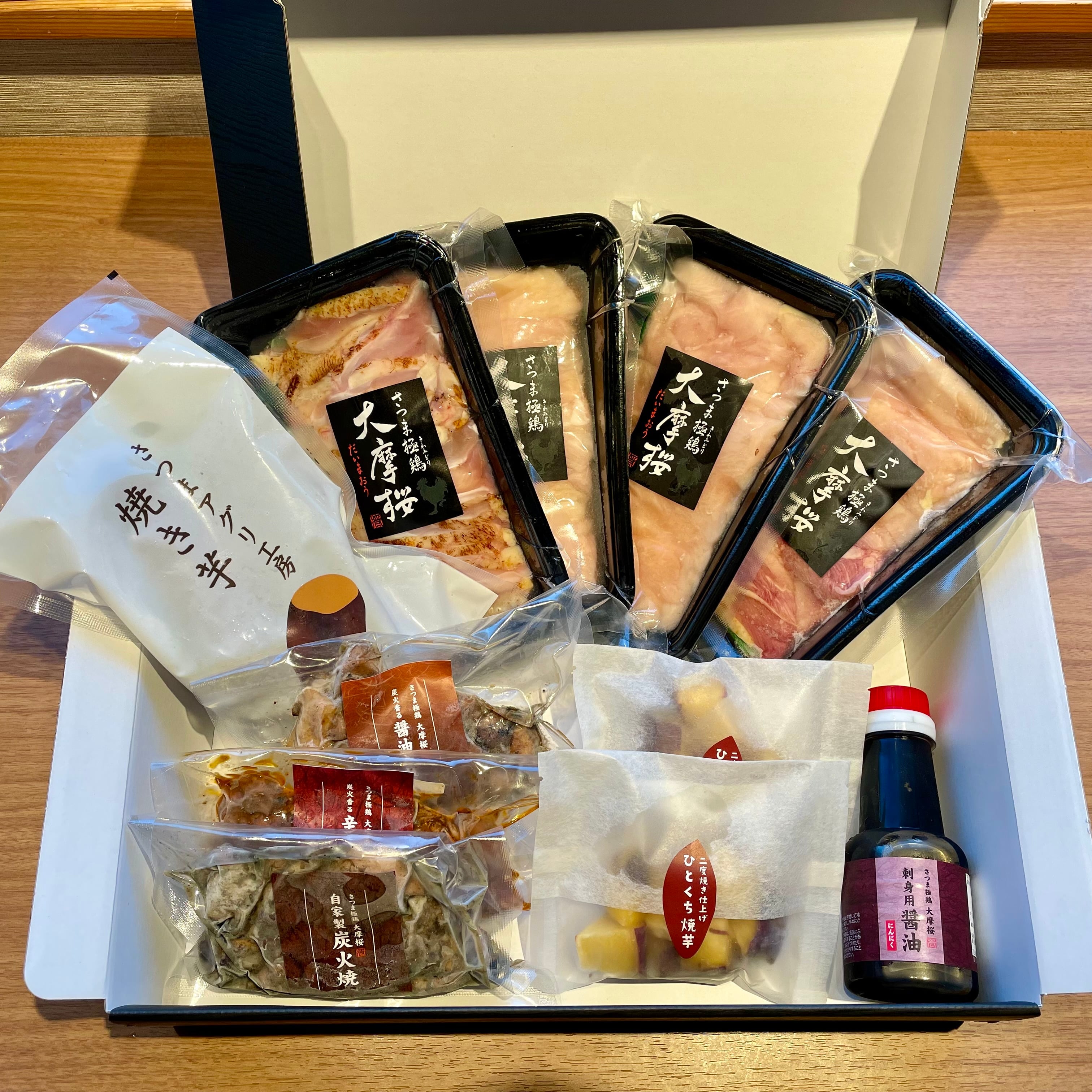 まとめてお得4パックセット ☆大摩桜若旦那鶏刺し（冷凍） | 大摩桜(だ