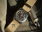 WMT WATCHES Mil-W15 Aged with Khaki Broad Arrow Strap