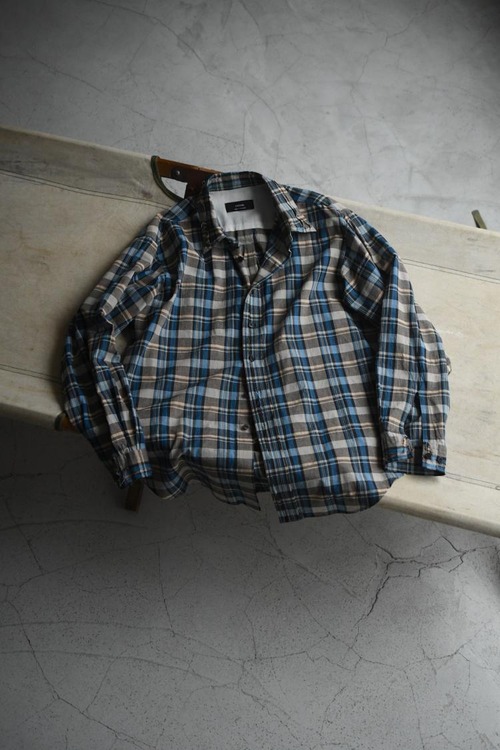 Rough Cut Shirt (Blue Check)