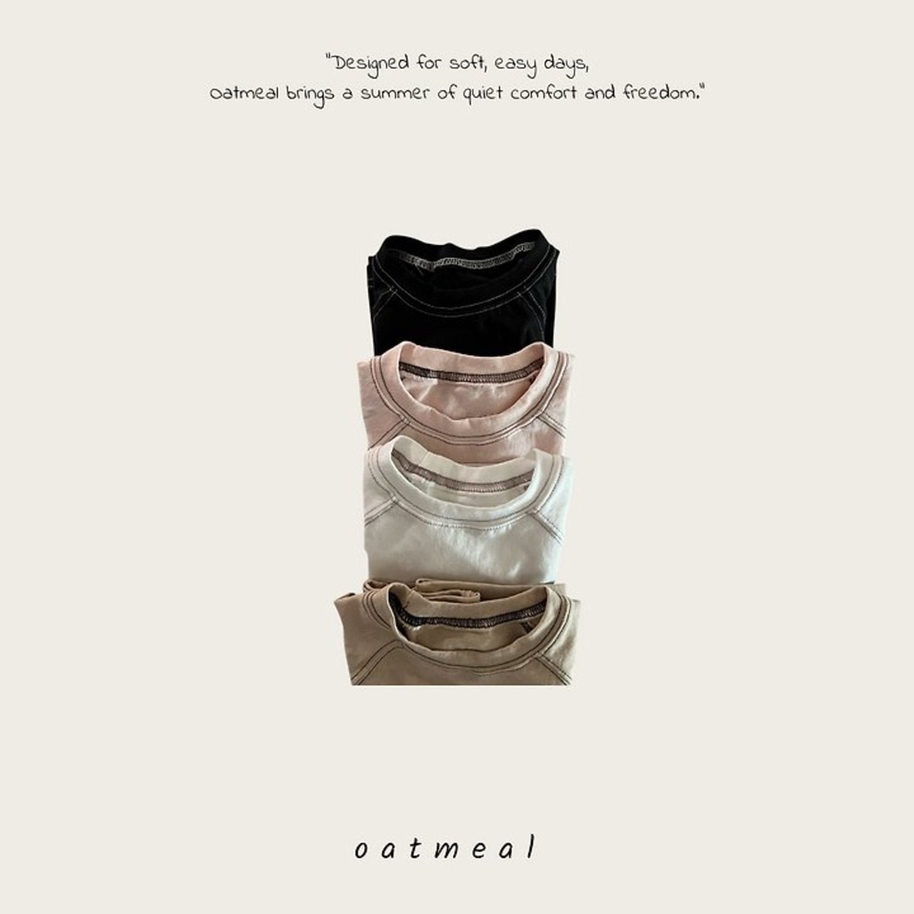 [oatmeal] Embla raglan / [오트밀] 엠블나그랑