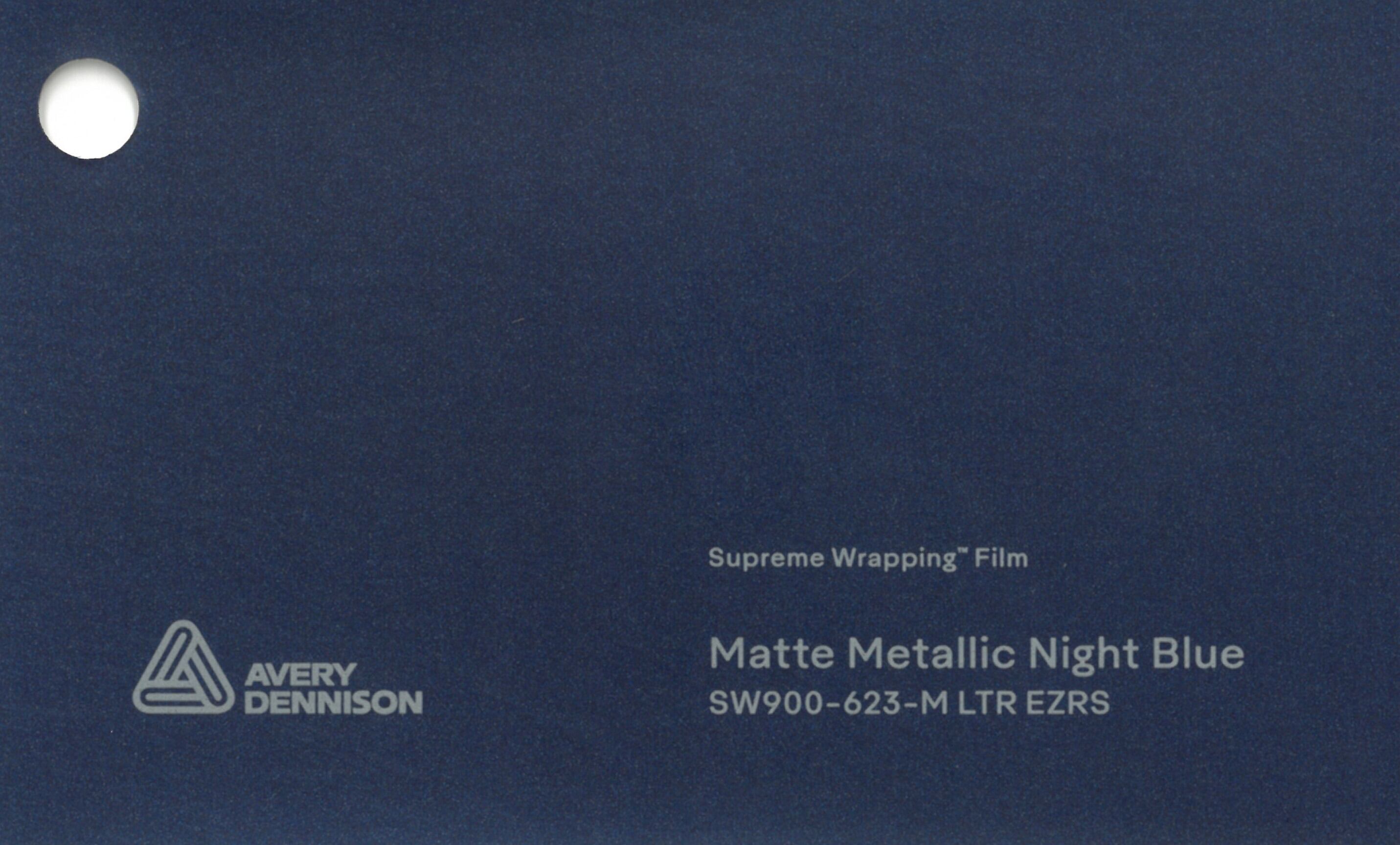 AVERY DENNISON Supreme Wrapping Film 【Matte Metallic Night Blue