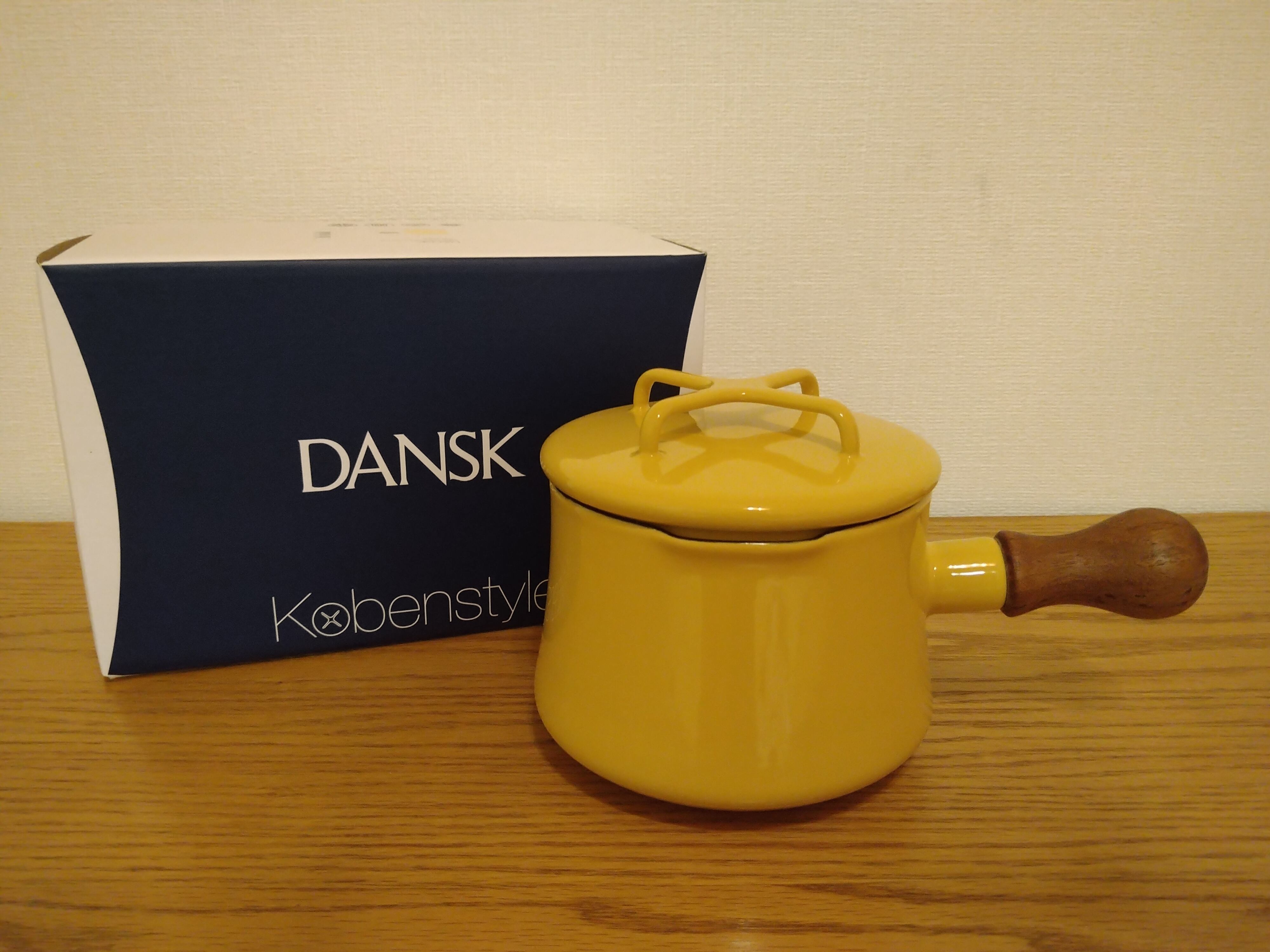 DANSKソースパン1Qtマスタードイエロー DANSKソースパン1Qtマスタードイエロー