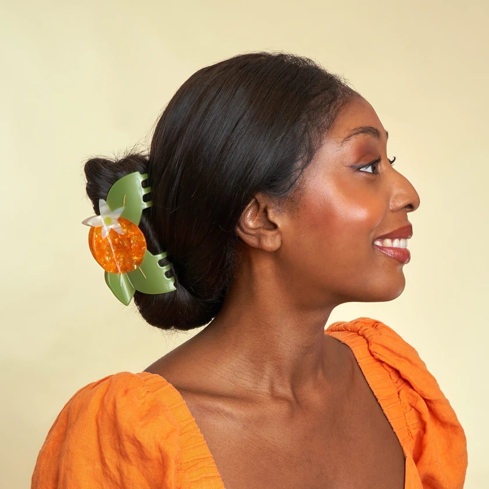 即納» Coucou Suzette Orange Blossom Hair Claw ククシュゼット ヘア