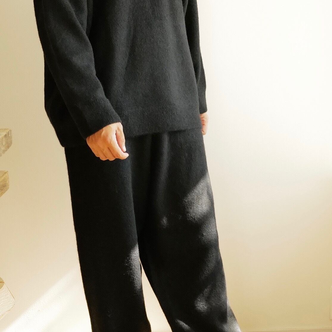 WIRROW ｜ Alpaca wool knit pants | HJ GALLERY 