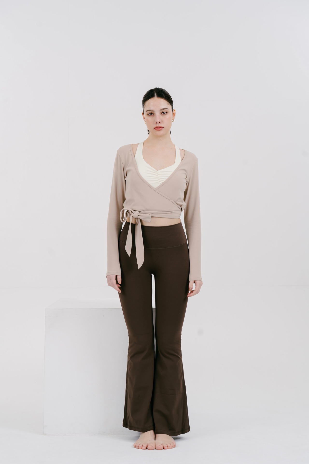 【SET販売】Stretch Flex Down × 裏起毛フレアレギンス