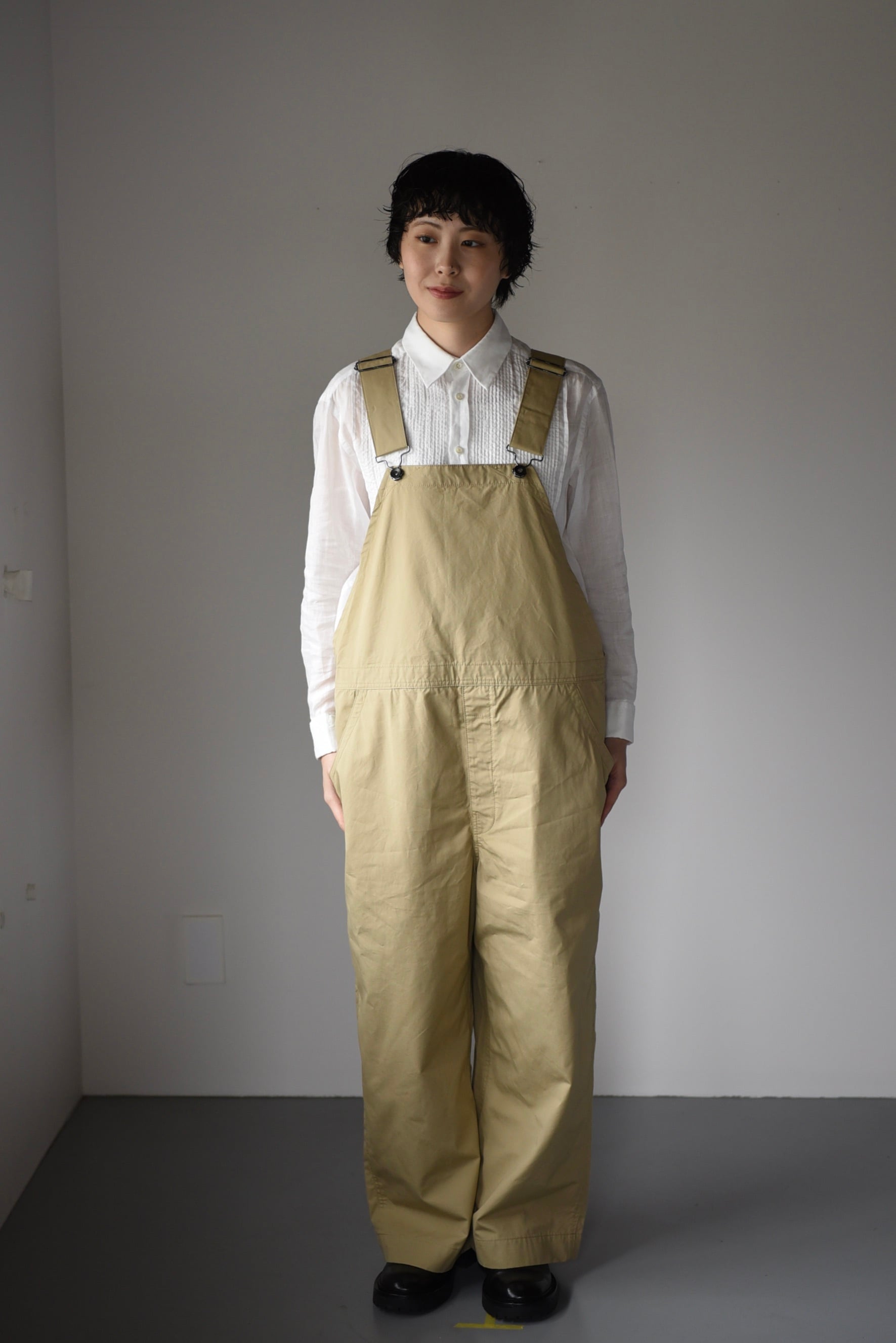 eleven 2nd｜イレブンセカンド｜コットンワイドパンツ｜スレート | 岡