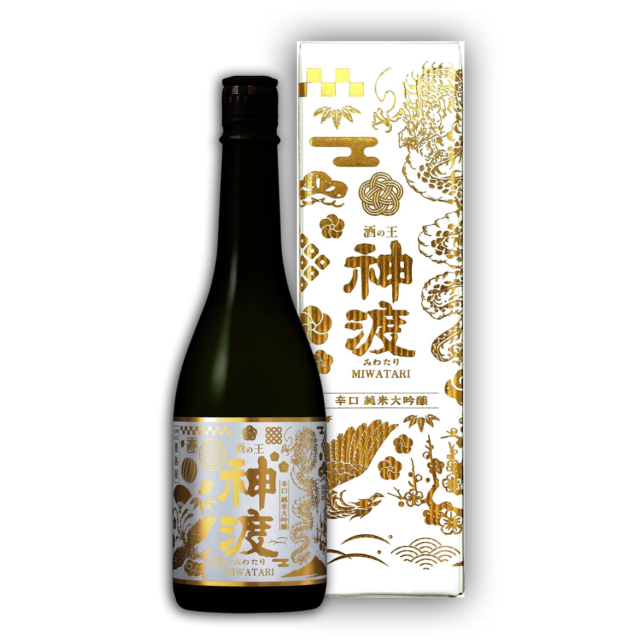 神渡 純米大吟醸 箱入 1800ml | MIWATARI