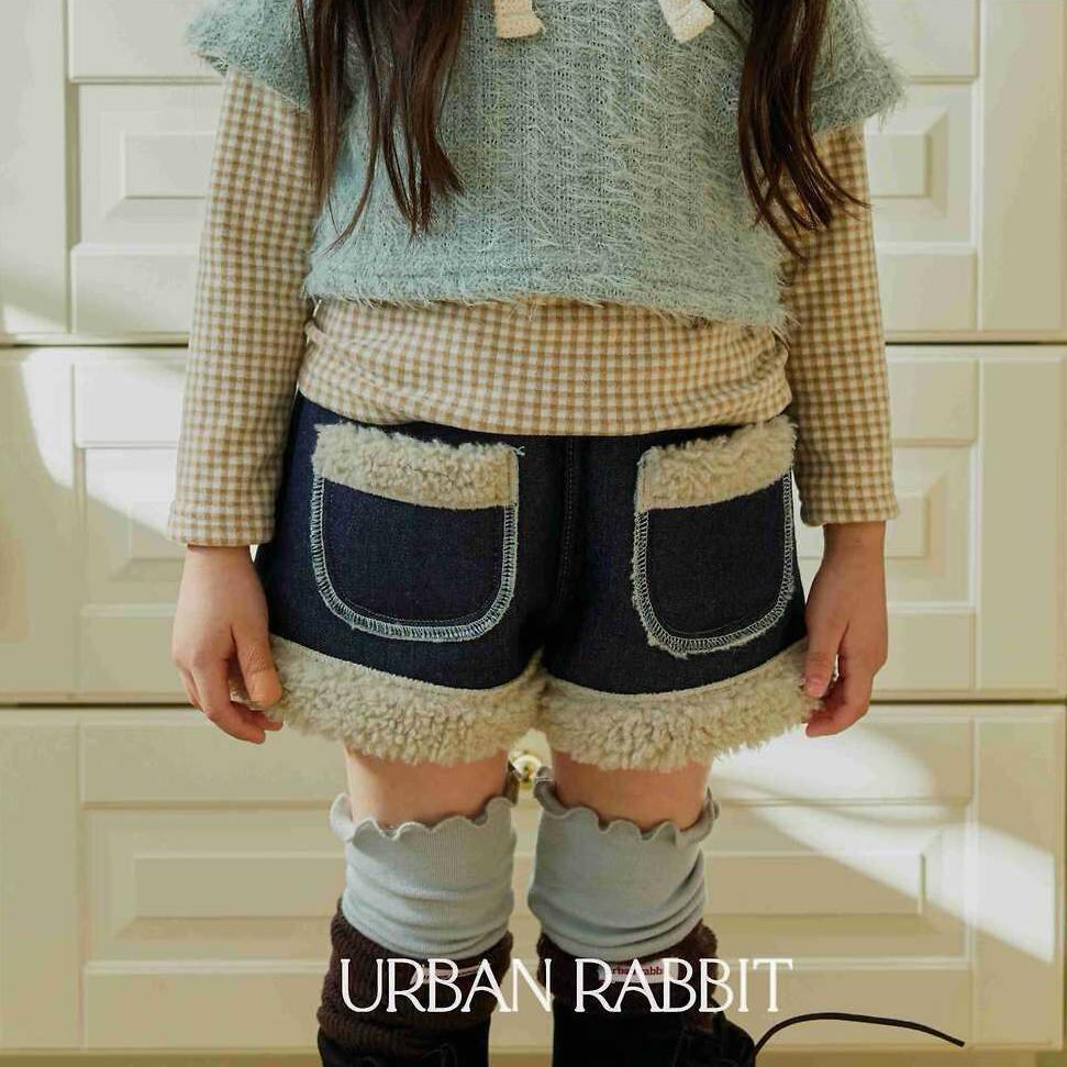【2点送料無料】«予約»«Urban rabbit» デニムショートパンツ