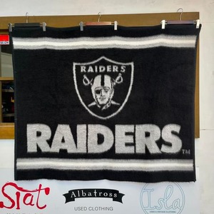 ☆お客様専用☆     size : 150cm×122cm【 RAIDERS 】レイダース ブランケット 古着 古着屋 高円寺 ビンテージ n40426