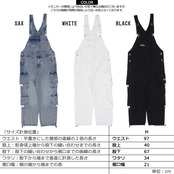 ◆ルーズシルエット カーゴ オーバーオール◆ng-75122