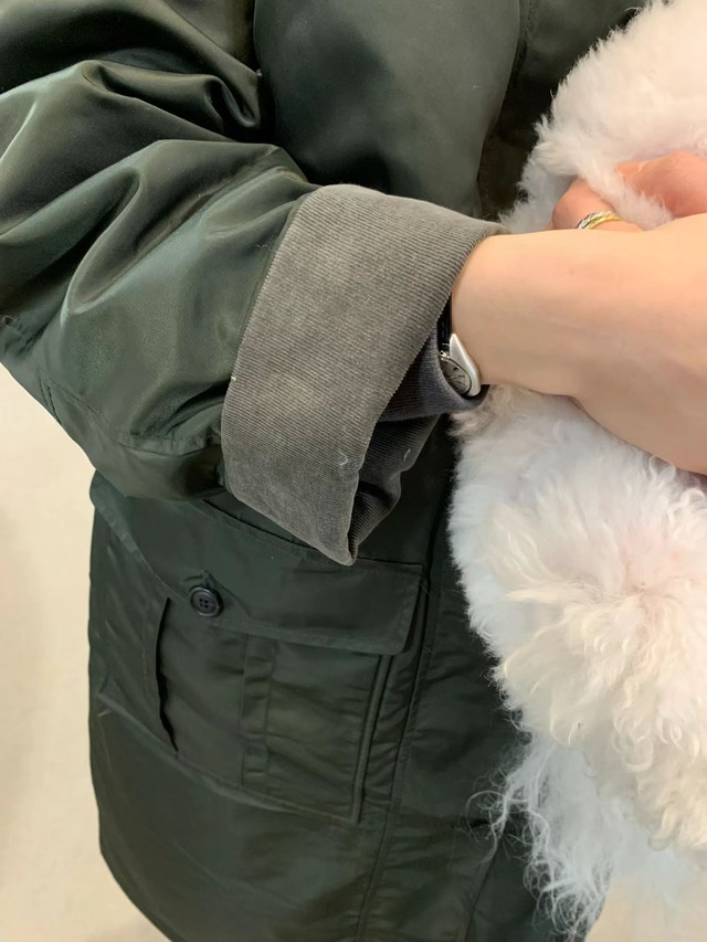 (予約) LIFFEY / Oslo padded military coat 2color