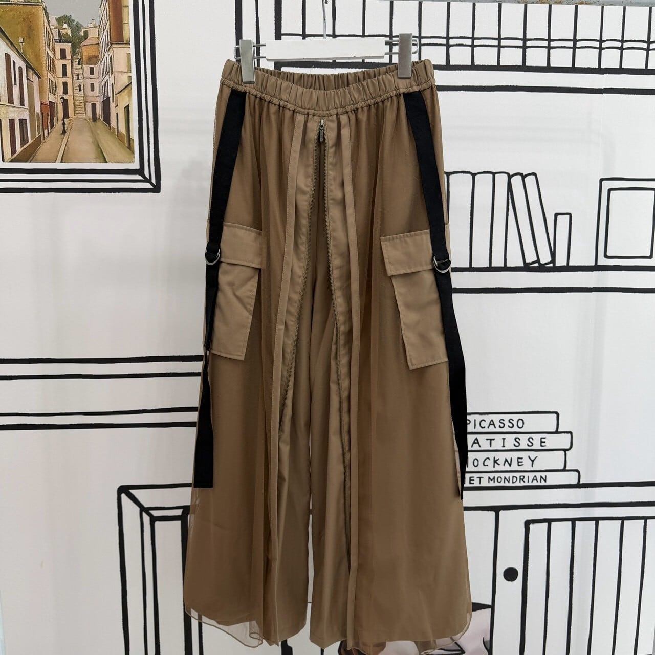 2wayレイヤードパンツ