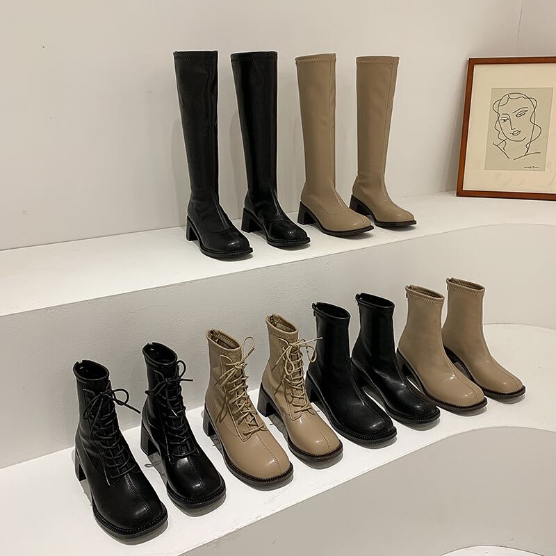 ブーツスタイルショートウィンターブラック 靴 シューズ 冬物 フェイクシューズ6757929024