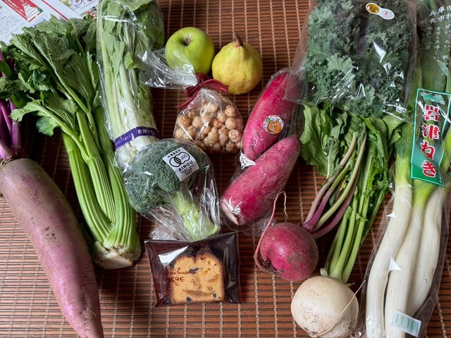 【販売スタート】ベジバルーンセット（2026年1月）（睦月）『希望にあふれめでたい野菜たち』※写真は12月に出荷したベジバルーンです。