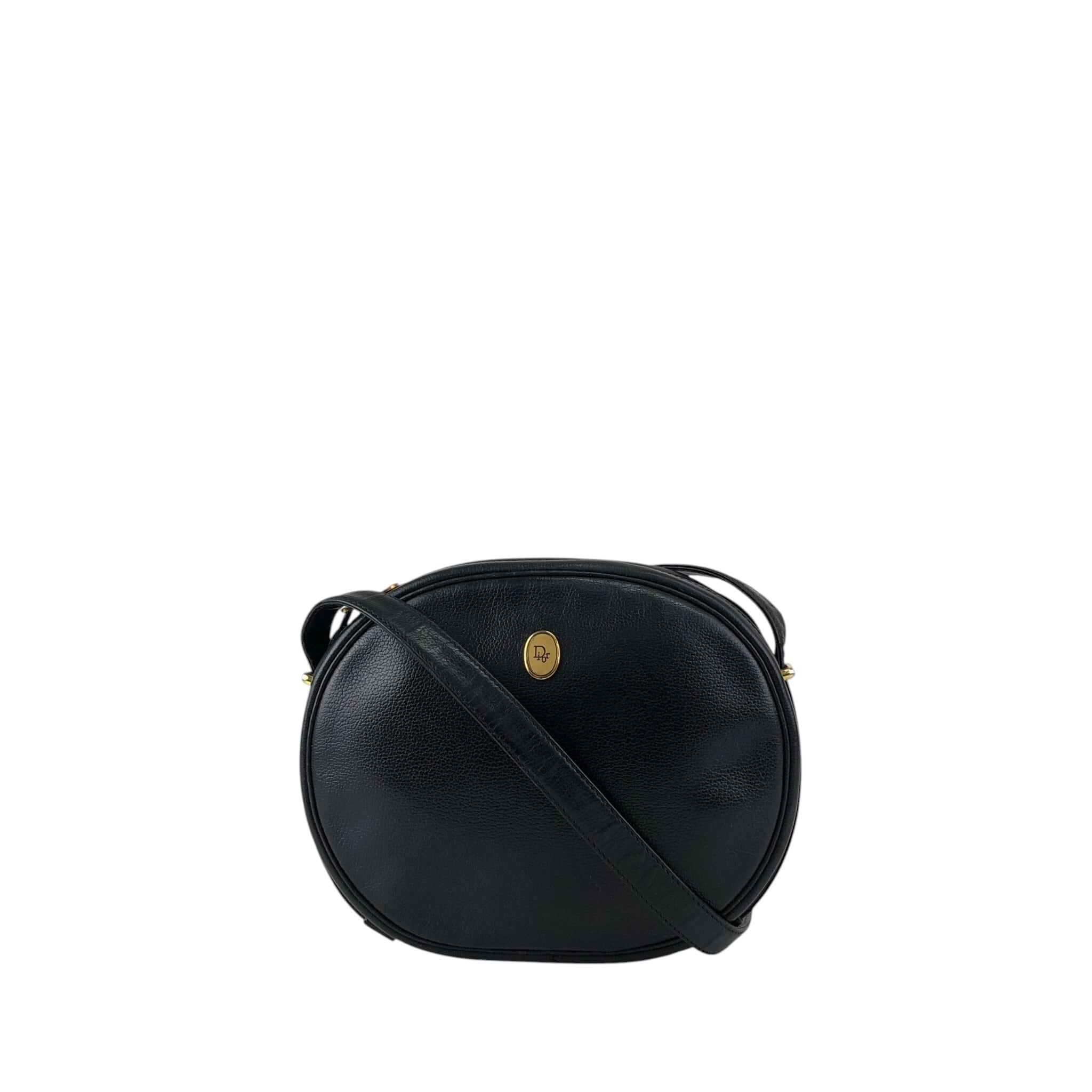 最終価格/クリスチャンディオール　ショルダーバッグ　ヴィンテージ　ブラック Christian Dior クリスチャン ディオール ショルダーバッグ ブラック