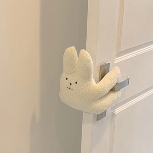 french animal door stopper 2types / フレンチ アニマル ドアストッパー うさぎ くまさん バニー ベア ぬいぐるみ 韓国 北欧 インテリア 雑貨