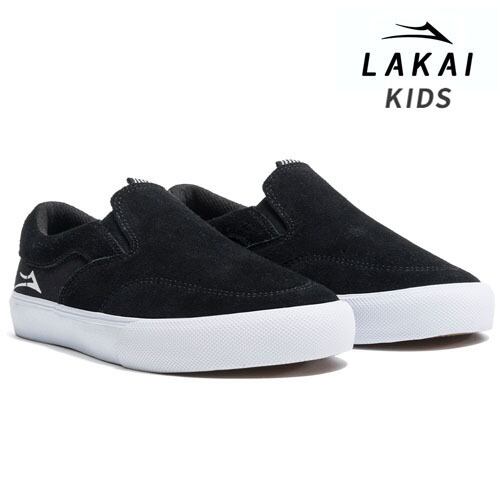 LAKAI OWEN KIDS ブラック スエード ラカイ キッズスニーカー