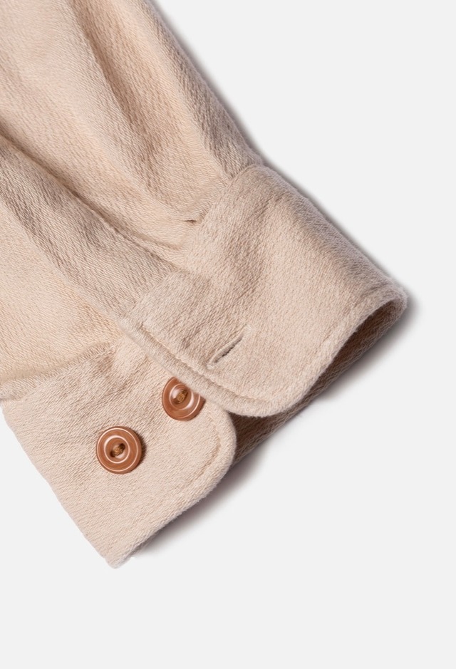 Nudie jeans ヌーディージーンズ 2023 spring collection Vincent Floral Cream 刺繍シャツ