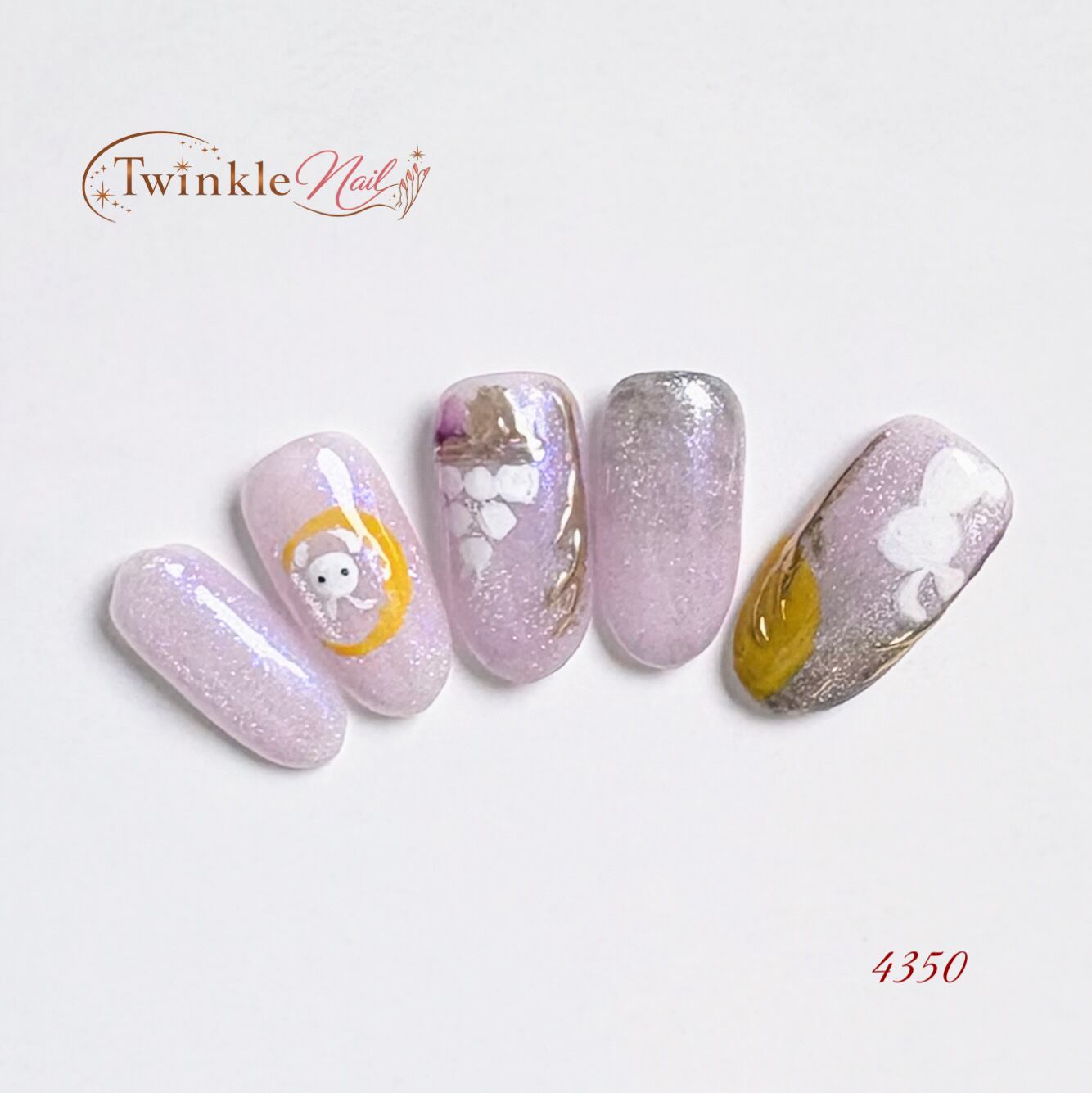 ネイルチップ【4350】お月見ネイル | Twinkle Nail