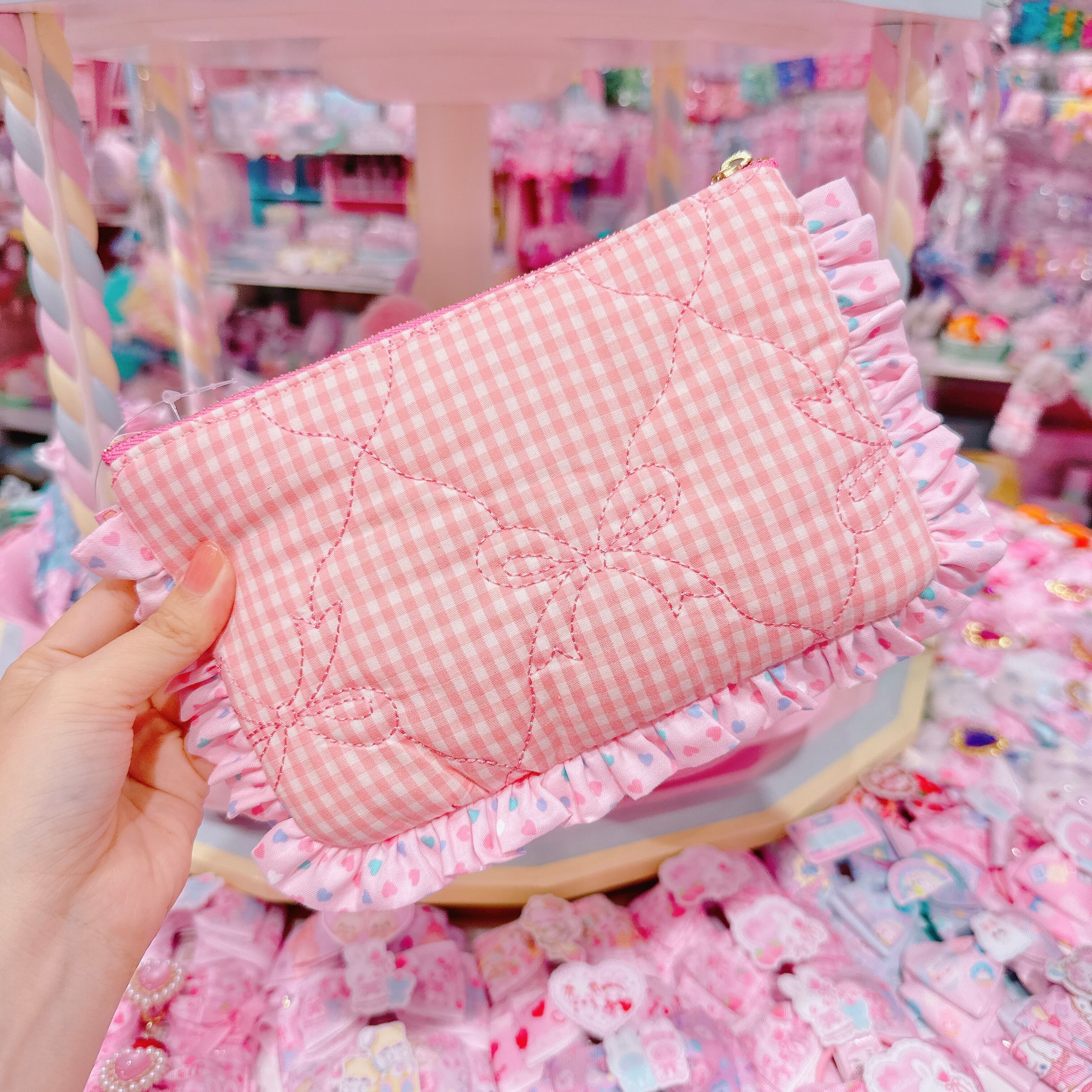 【N9】17-19シャカシャカフリルBIGポーチ